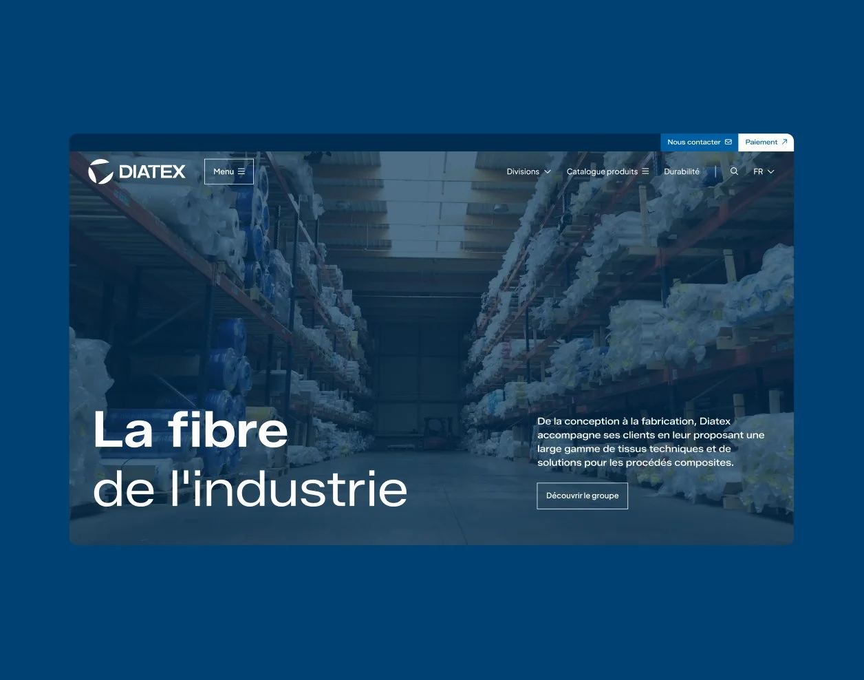 Visuel principal du projet Diatex