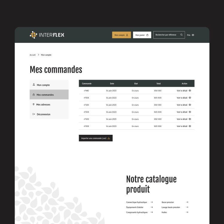 Maquette du projet Interflex, visuel 4b