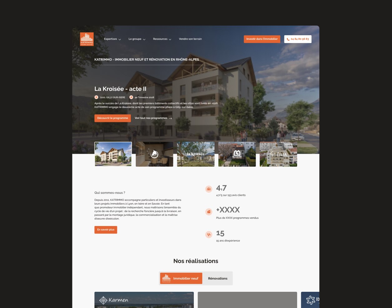 Visuel principal du projet Katrimmo