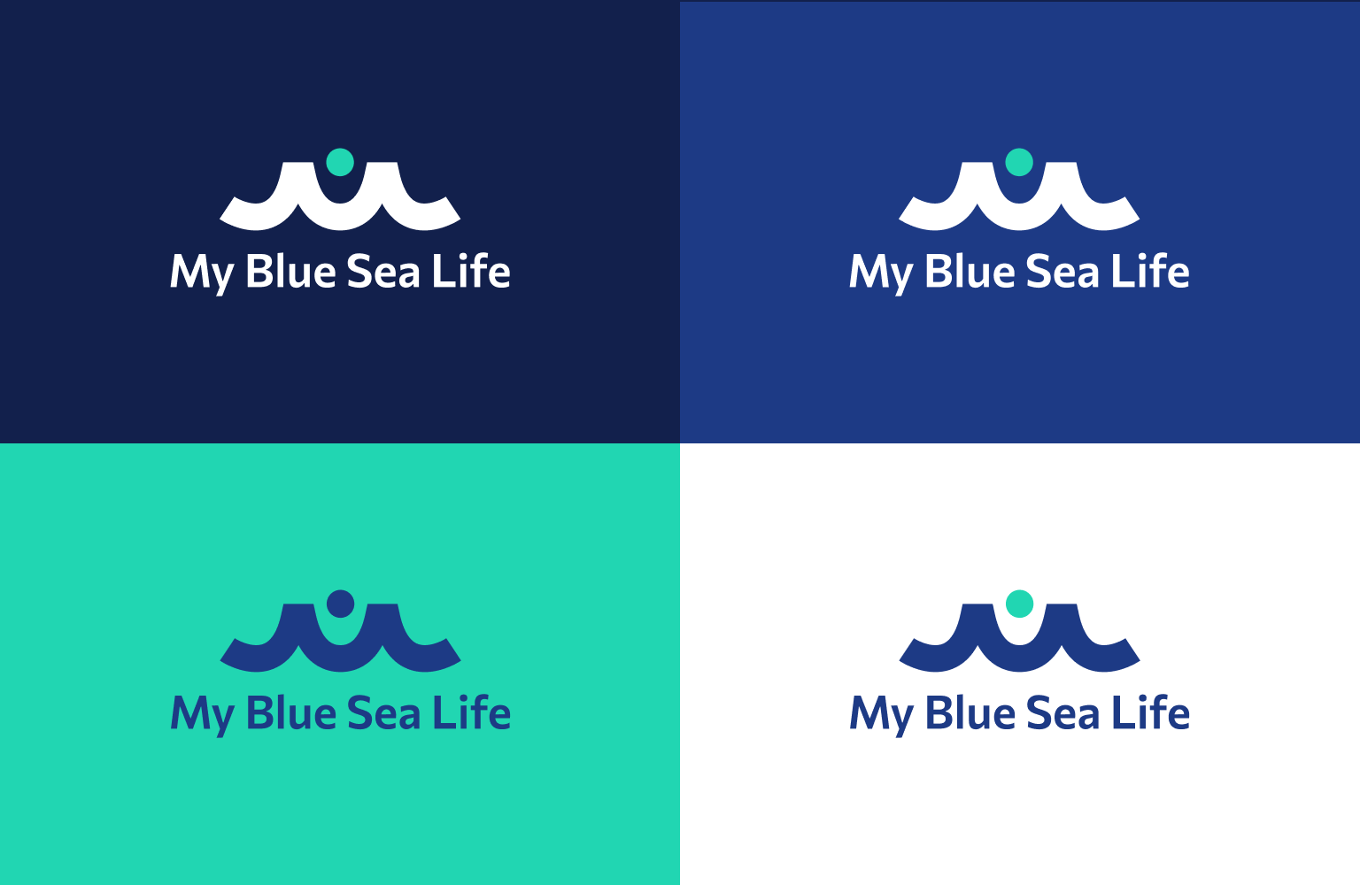 Maquette du projet My Blue Sea Life, visuel 2